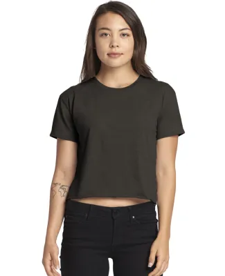 Next Level Apparel 5080 Festival Women's Cali Crop in Charcoal