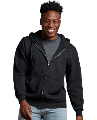 Russel Athletic 697HBM Dri Power® Hooded Full-Zip in Black