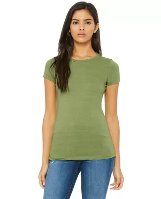 BELLA 6004 Womens Favorite T-Shirt in Heather green