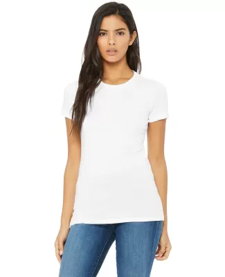 BELLA 6004 Womens Favorite T-Shirt in Solid wht blend