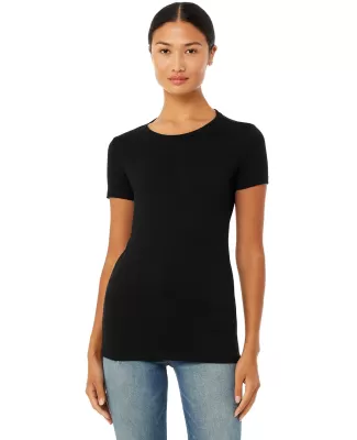 BELLA 6004 Womens Favorite T-Shirt in Black heather