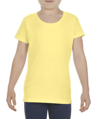 Alstyle 3362 Girls' Ultimate Tee in Banana