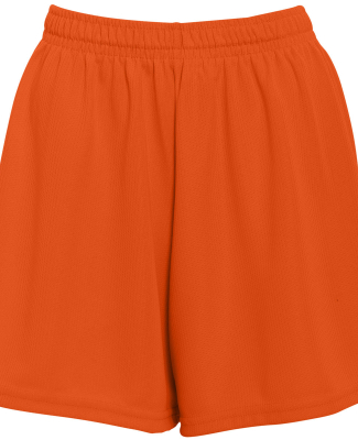 960 Ladies Wicking Mesh Short  in Orange