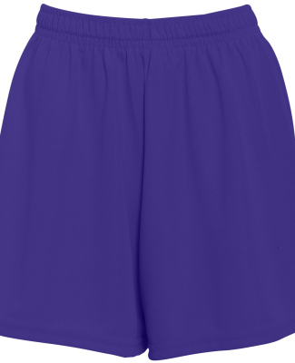 960 Ladies Wicking Mesh Short  in Purple