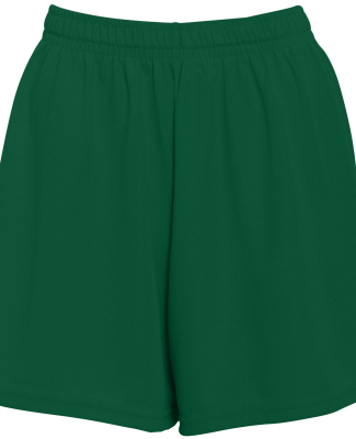 960 Ladies Wicking Mesh Short  in Dark green