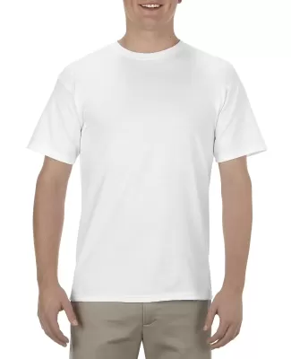 Alstyle 1701 Adult Tee WHITE