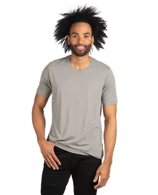 Next Level 6200 Men's Poly/Cotton Tee in Heather gray