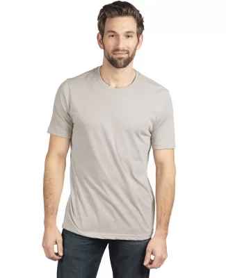 Next Level 6200 Men's Poly/Cotton Tee in Silver