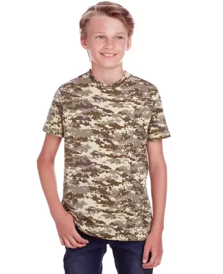 Code V 2207 Youth Camouflage T-Shirt SAND DIGITAL
