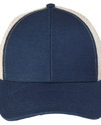 econscious EC7093 Unisex Hemp Eco Trucker Recycled in Navy/ oyster