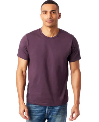 Alternative Apparel 1070 Unisex Go-To T-Shirt in Dark purple