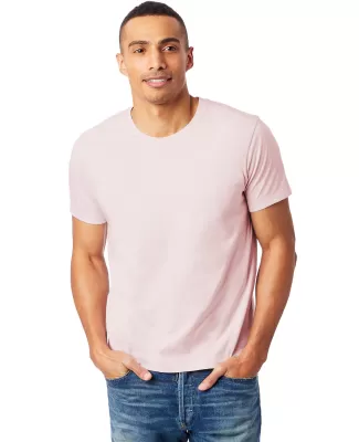 Alternative Apparel 1070 Unisex Go-To T-Shirt in Faded pink