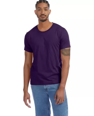 Alternative Apparel 1070 Unisex Go-To T-Shirt in Deep violet