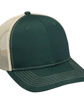 Adams Hats PV112 Adult Eclipse Cap in Forest/ khaki