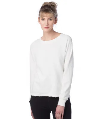 Alternative Apparel 8626 Ladies' Lazy Day Pullover in Ivory