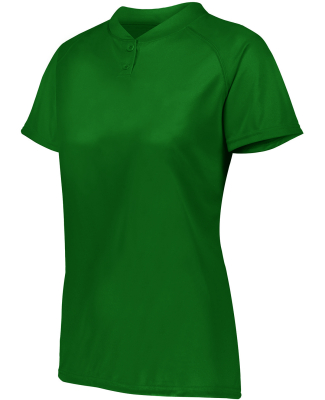 Augusta Sportswear 1567 Ladies' Attain Two-Button  in Dark green