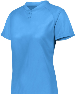 Augusta Sportswear 1567 Ladies' Attain Two-Button  in Columbia blue