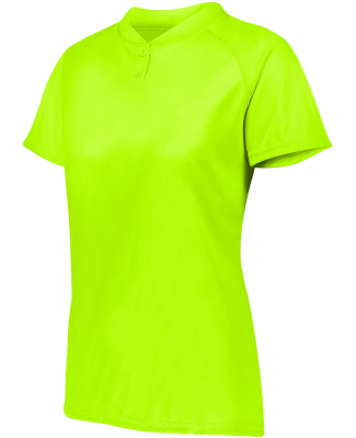 Augusta Sportswear 1567 Ladies' Attain Two-Button  in Lime