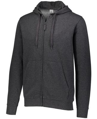 Augusta Sportswear 5418 Adult 60/40 Fleece Full-Zi in Carbon heather