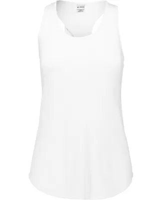 Augusta Sportswear 3079 Girls Lux Tri-Blend Tank WHITE