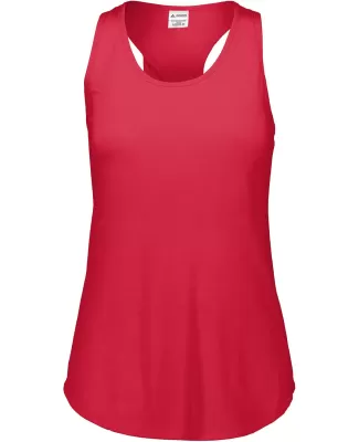 Augusta Sportswear 3079 Girls Lux Tri-Blend Tank RED HEATHER