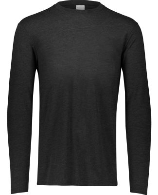 Augusta Sportswear 3076 Youth 3.8 oz., Tri-Blend L in Black heather