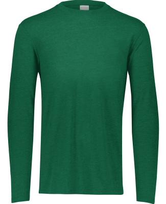 Augusta Sportswear 3076 Youth 3.8 oz., Tri-Blend L in Dk green heather