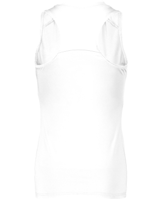 Augusta Sportswear 2436 Ladies' Crossover Tank in White/ white