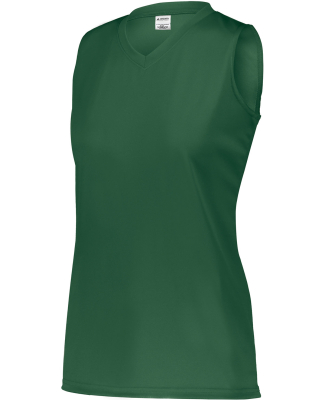 Augusta Sportswear 4794 Ladies' Sleeveless Wicking in Dark green