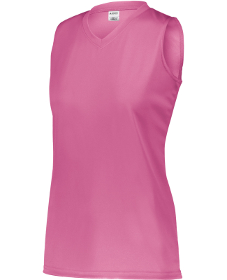 Augusta Sportswear 4794 Ladies' Sleeveless Wicking in Electric pink