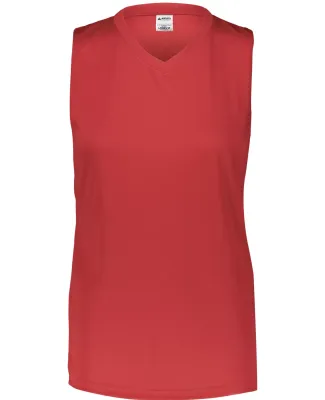 Augusta Sportswear 4795 Girls Sleeveless Wicking A RED