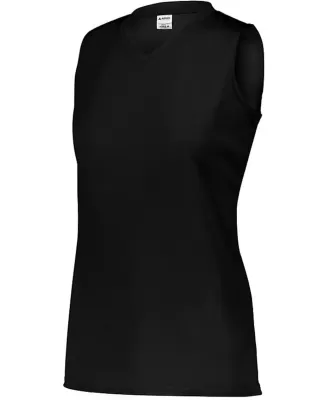 Augusta Sportswear 4795 Girls Sleeveless Wicking A BLACK