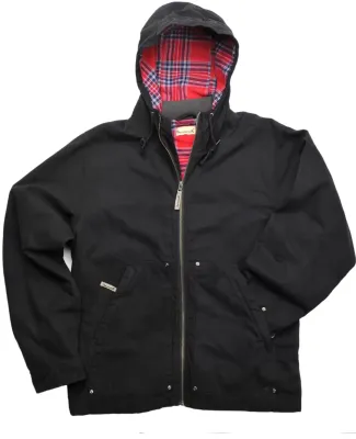 Backpacker BP7020 Men's Hooded Navigator Jacket BLACK