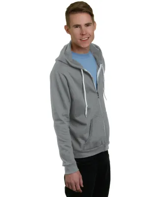 Bayside Apparel 875 Unisex 7 oz., 50/50 Full-Zip F in Dark ash