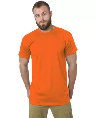 Bayside Apparel 5200 Tall 6.1 oz., Short Sleeve T- in Bright orange