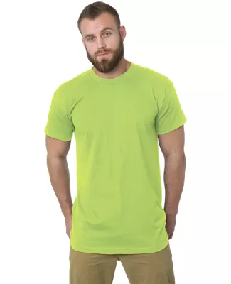 Bayside Apparel 5200 Tall 6.1 oz., Short Sleeve T- in Lime green