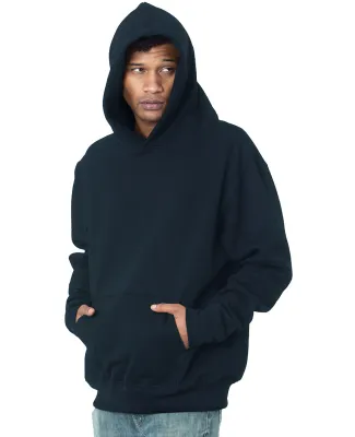 Bayside Apparel 4000 Adult Super Heavy Hooded Swea in Navy