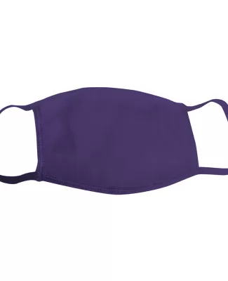 Bayside Apparel 1941 Youth Face Mask in Purple