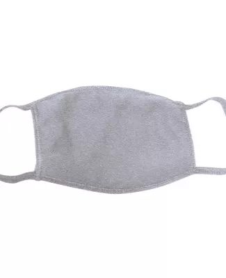 Bayside Apparel 9100 Adult Cotton Face Mask in Dark ash