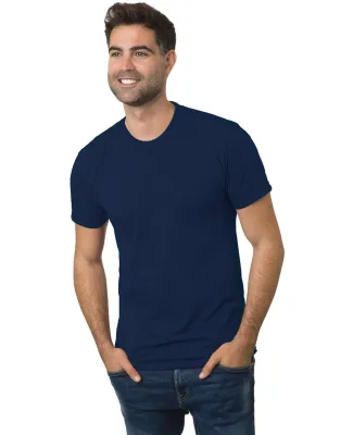 Bayside Apparel 9570 Unisex 4.2 oz., Triblend T-Sh in Solid navy