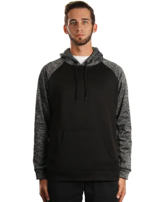 Burnside Clothing 8670 Men's Go Anywhere Performan in Black/ charcoal