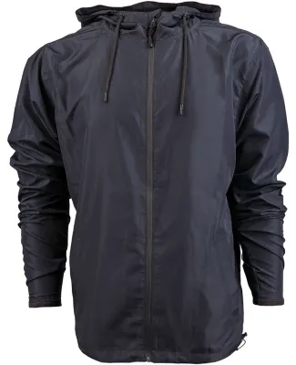 Burnside Clothing B9754 Lightweight Windbreaker in Navy