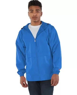 Champion Clothing CO125 Adult Full-Zip Anorak Jack in Royal