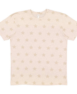 Code V 3929 Mens' Five Star T-Shirt in Natural hth star