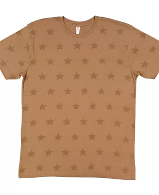 Code V 3929 Mens' Five Star T-Shirt COYOTE BRWN STAR