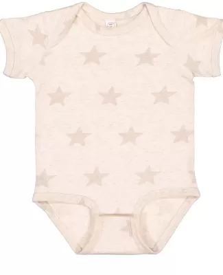 Code V 4329 Infant Five Star Bodysuit NATURAL HTH STAR