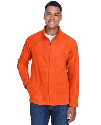 Team 365 TT90 Men's Campus Microfleece Jacket in Sport orange