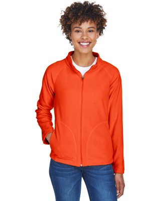Team 365 TT90W Ladies' Campus Microfleece Jacket in Sport orange