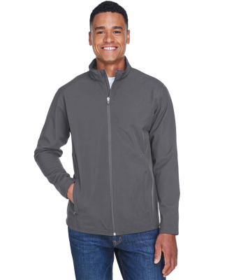 Team 365 TT80 Men's Leader Soft Shell Jacket in Sport graphite