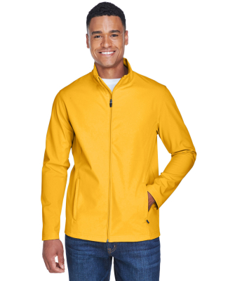 Team 365 TT80 Men's Leader Soft Shell Jacket in Sport ath gold